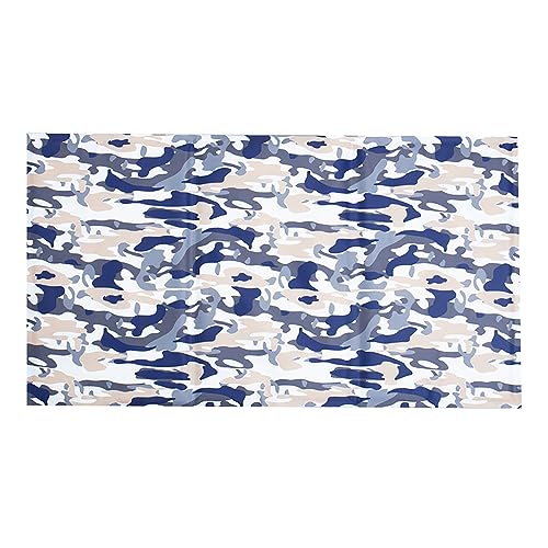 TAHUAON Kühlmatte für Hunde, druckaktiviert, Sommer-Kühlmatte, kein Wasser, festes, selbstkühlendes Gelmaterial, wiederverwendbar, mit Hundekühlspielzeug, 50 x 90 cm, Farbe 2 von TAHUAON