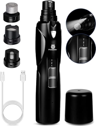 TAIKOUL Hundekrallenschleifer, 2 Geschwindigkeiten und LED-Licht TAIKOUL Hundekrallenschleifer, 2 Geschwindigkeiten und LED-Licht von Petsaunter