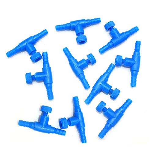 TAKOXIA 10 Stück ish oder Air ump lastic Control Alves Aquarium-Schlauchverbinder, 2-Wege-Einstellung, Steuerung, Alves Accessor TAKOXIA 10 Stück ish oder Air ump lastic Control Alves Aquarium-Schlauchverbinder, 2-Wege-Einstellung, Steuerung, Alves Accessor von TAKOXIA