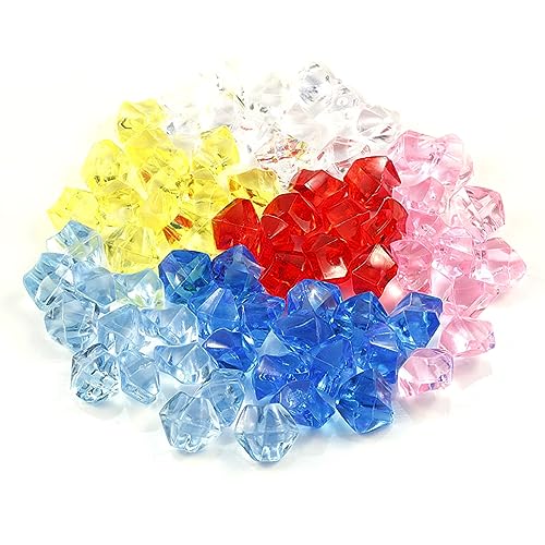 TAKOXIA Acryl-Steine für Aquarium, 200 Stück, für Aquarium, Garten, Teich, Basteln, Eiswürfel, Dekoration, Vasenfüller, Kieselsteine TAKOXIA Acryl-Steine für Aquarium, 200 Stück, für Aquarium, Garten, Teich, Basteln, Eiswürfel, Dekoration, Vasenfüller, Kieselsteine von TAKOXIA