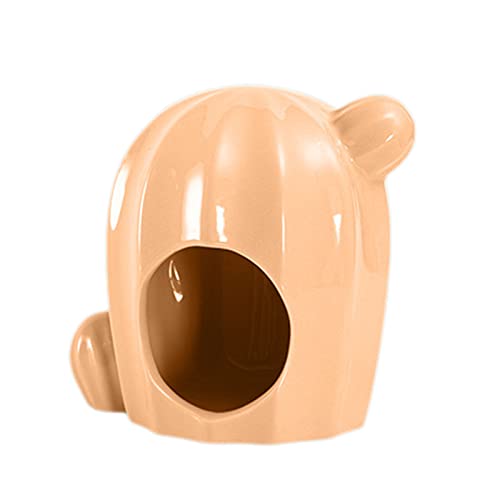 TAKOXIA Hamster-Porzellanhaus, Kühlnest Kleintiernest, Kühlkäfig für Hamster, Nagerkäfig TAKOXIA Hamster-Porzellanhaus, Kühlnest Kleintiernest, Kühlkäfig für Hamster, Nagerkäfig von TAKOXIA