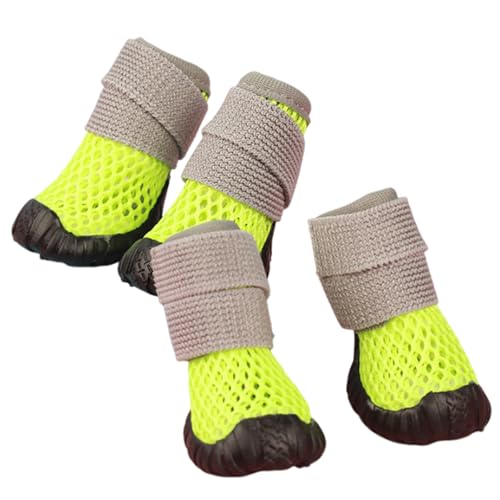 TAKOXIA Hundeschuhe, Pfotenschutz, rutschfest, für kleine Hunde, ausgehöhlte Schuhe für Outdoor-Aktivitäten TAKOXIA Hundeschuhe, Pfotenschutz, rutschfest, für kleine Hunde, ausgehöhlte Schuhe für Outdoor-Aktivitäten von TAKOXIA