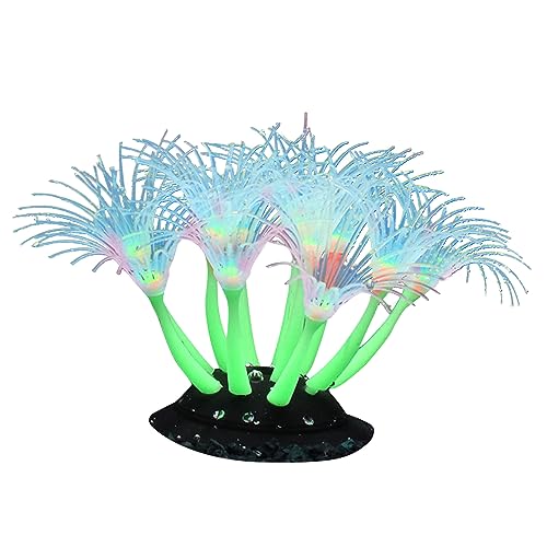 TAKOXIA Kleine Silikon-Korallen-Simulation, Bonsais, Handwerk, Landschaft für Fische, Aquarium-Dekoration, realistische Landschaftspflanze TAKOXIA Kleine Silikon-Korallen-Simulation, Bonsais, Handwerk, Landschaft für Fische, Aquarium-Dekoration, realistische Landschaftspflanze von TAKOXIA