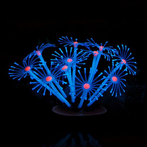 TAKOXIA Künstliche Korallenpflanze Silikon Korallen Ornamente mit Saugnapf Aquarium Dekor für Fische für Landschaftsdekoration TAKOXIA Künstliche Korallenpflanze Silikon Korallen Ornamente mit Saugnapf Aquarium Dekor für Fische für Landschaftsdekoration von TAKOXIA