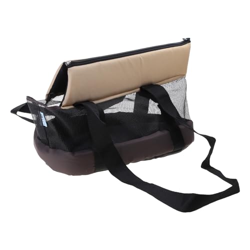 TAKOXIA Tragbare Haustiertasche aus Netzstoff, große Kapazität, mit Sicherheitsgurt, atmungsaktiv TAKOXIA Tragbare Haustiertasche aus Netzstoff, große Kapazität, mit Sicherheitsgurt, atmungsaktiv von TAKOXIA