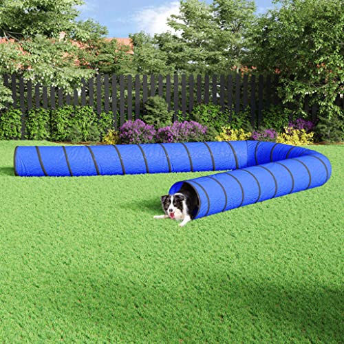 Haus & Garten - Hundetunnel Blau 55x1000 cm Größe Polyester von TALCUS