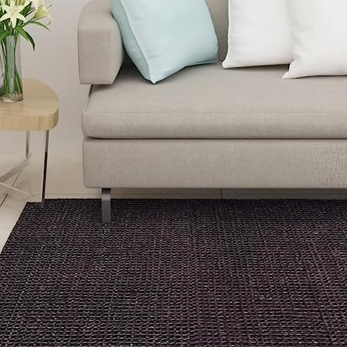 Home Furniture Garden Sisal Teppich für Kratzbaum schwarz 100x350cm von TALCUS