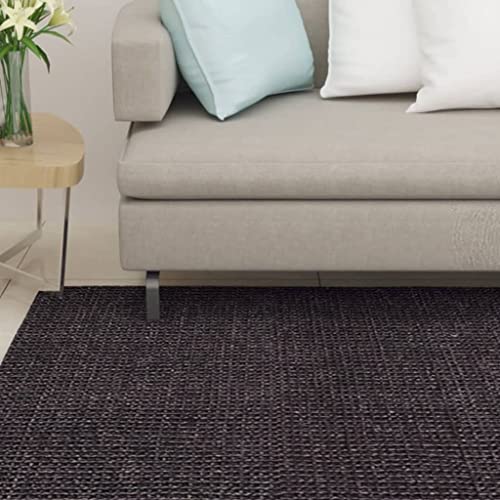 Home Furniture Garden Sisal Teppich für Kratzbaum schwarz 80x300cm von TALCUS