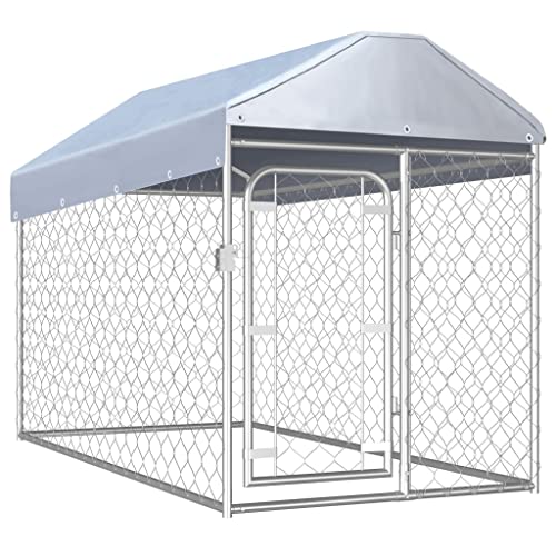 Home & Garden - Outdoor Hundehütte mit Dach 200x100x125cm Gr von TALCUS