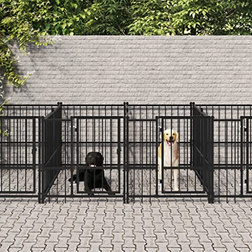 Möbelset-Outdoor Hundehütte Stahl 11,26 m² von TALCUS