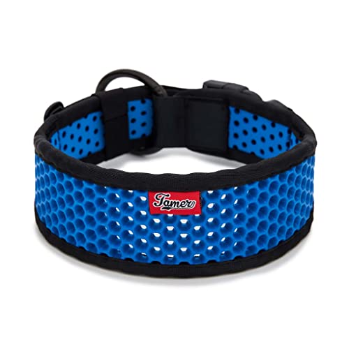 TAMER Softy Halsband | Breite 6,3cm | Umfang 55-61cm | schwarz/blau TAMER Softy Halsband | Breite 6,3cm | Umfang 55-61cm | schwarz/blau von TAMER