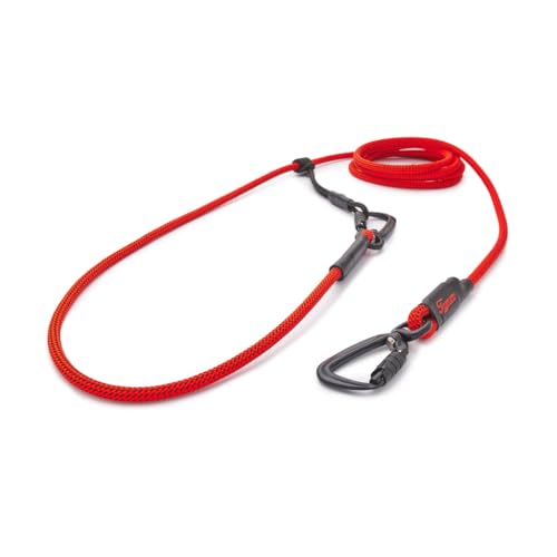 TAMER Hundeleine | Easy-Long Twist | Ø9mm - 3m - orange mit schwarzen Punkten TAMER Hundeleine | Easy-Long Twist | Ø9mm - 3m - orange mit schwarzen Punkten von TAMER