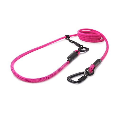 TAMER Hundeleine | Easy-Long Twist | Ø9mm - 3m - pink mit schwarzen Punkten TAMER Hundeleine | Easy-Long Twist | Ø9mm - 3m - pink mit schwarzen Punkten von TAMER