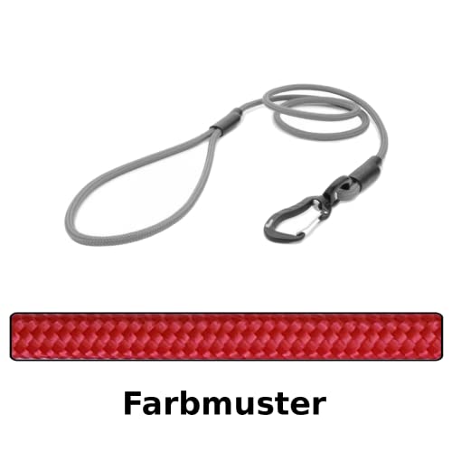 TAMER Leine KLASSISCH - Twist Mini - 115cm - rot von TAMER