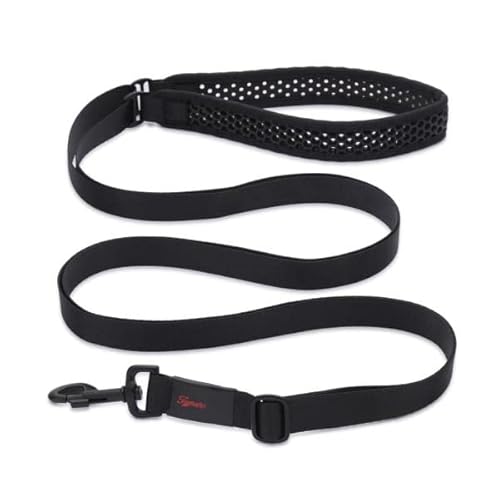 TAMER Softy Leine | Länge: 175-300cm | Breite: 2,8cm | Farbe: schwarz/schwarz TAMER Softy Leine | Länge: 175-300cm | Breite: 2,8cm | Farbe: schwarz/schwarz von TAMER