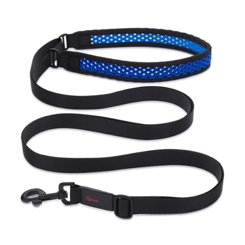 TAMER Softy Leine | Länge: 225-400cm | Breite: 2,8cm | Farbe: schwarz/blau TAMER Softy Leine | Länge: 225-400cm | Breite: 2,8cm | Farbe: schwarz/blau von TAMER
