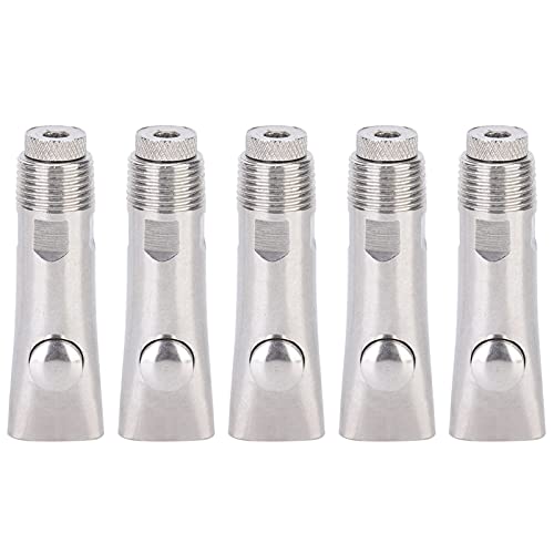 5Pcs DN15 Stainless Steel Flat Nozzle Automatic Pig Drinker, Water Saving Design for Cattle Sheep Pig, Farm Accessory with Good Sealing Performance (85mm) von TANIQIACA