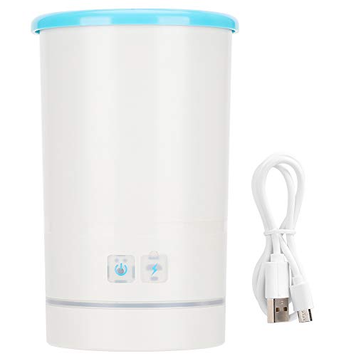 TANIQIACA Automatischer elektrischer Fußwascher mit wiederaufladbarer USB-Silikonbürste für Hunde und Katzen, leistungsstarker 200-RPM-Motor, 500 Stunden Lebensdauer, wasserdichtes Design, TANIQIACA Automatischer elektrischer Fußwascher mit wiederaufladbarer USB-Silikonbürste für Hunde und Katzen, leistungsstarker 200-RPM-Motor, 500 Stunden Lebensdauer, wasserdichtes Design, von TANIQIACA
