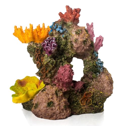 TAOMYPETS Korallendekor für Aquarien Harz Aquarium Dekor Korallenriff Ornamente (A) von TAOMYPETS