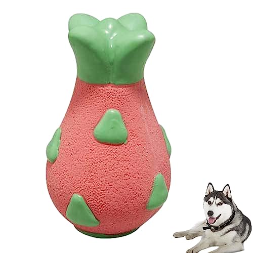 TARAKO Quietschspielzeug für Hunde, Quietschspielzeug für Hunde,Kauspielzeug in Fruchtform für Hunde - Latex-Quietschspielzeug für Haustiere, interaktives Kauspielzeug für Welpen zur Linderung von von TARAKO