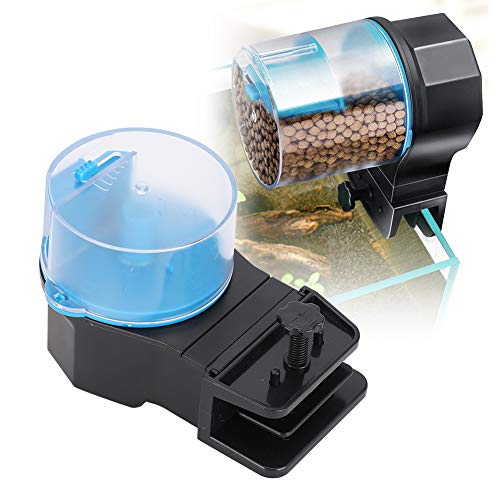 Automatische Fischfuttermittel, Fischfutter Urlaub Feeder Reable Timer Fischfuttermittel Plastik Intelligenter Fischnahrungsmittel -Spender Autofischfuttermittel für Aquarium oder Fischtank Automatische Fischfuttermittel, Fischfutter Urlaub Feeder Reable Timer Fischfuttermittel Plastik Intelligenter Fischnahrungsmittel -Spender Autofischfuttermittel für Aquarium oder Fischtank von TARSHYRY
