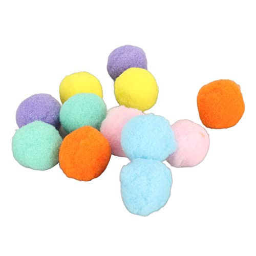 Cat Ball Toy, 12pcs Plüsch Spielzeugbälle Katzen Interaktiv Spielen Ruhige Ballkatzen Lieblingsspielzeugkatze Spielzeugbällchen Katzenspielzeug für Innenkatzen für Kätzchen Training und Spiel (3 Cat Ball Toy, 12pcs Plüsch Spielzeugbälle Katzen Interaktiv Spielen Ruhige Ballkatzen Lieblingsspielzeugkatze Spielzeugbällchen Katzenspielzeug für Innenkatzen für Kätzchen Training und Spiel (3 von TARSHYRY