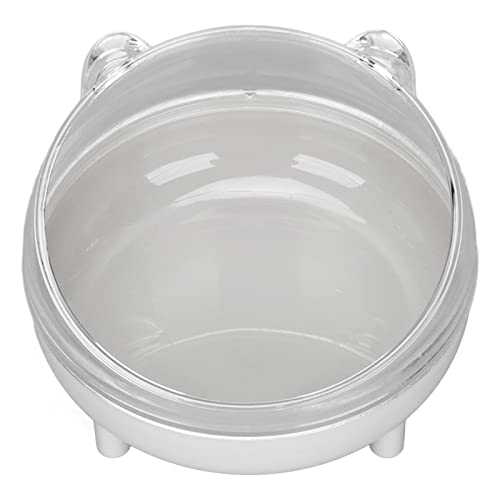 Erhöhte Hundeblächen, Katze Geneigte Futterschüssel Schräg Mund Geneigte Haustier -Feeder -Schüssel mit Anti Skid Pads Katzenfutter Katze Erhöhte Futterschale für Hundepuppen Kleine Tiere (Grey) von TARSHYRY