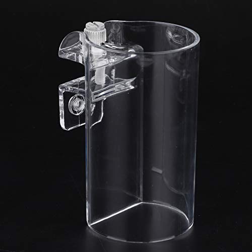 Fisch -Fütterungsrohr, Automatische Fischfuttermittel Transparente Acrylfisch -Fütterung Schwimmender Lebensmittelschale Futterabdeckung Fütterungsring für Fischtank für Aquarium, 3,8x2,8x2in Fisch -Fütterungsrohr, Automatische Fischfuttermittel Transparente Acrylfisch -Fütterung Schwimmender Lebensmittelschale Futterabdeckung Fütterungsring für Fischtank für Aquarium, 3,8x2,8x2in von TARSHYRY