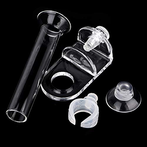 Fisch -Fütterungsrohr, Garnelen -Fütterungsschale 88 Mm Transparentes Aquarium Fisch Garnelen Futtermittel mit Fixierhalterfischfutter für Fischtank Aquarium Kristall Tropische Fisch -Fütterungsrohr, Garnelen -Fütterungsschale 88 Mm Transparentes Aquarium Fisch Garnelen Futtermittel mit Fixierhalterfischfutter für Fischtank Aquarium Kristall Tropische von TARSHYRY