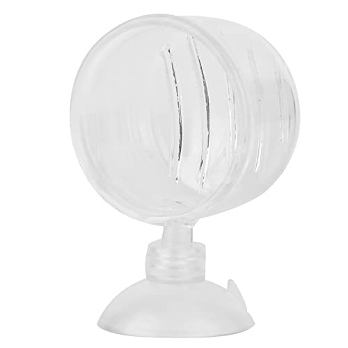 Fischfuttermittel, Transparentes Aquarium Roter Feeder Urlaub Fischfuttermittel Fischfuttermittel Automatische (Glas Gap Cup) von TARSHYRY
