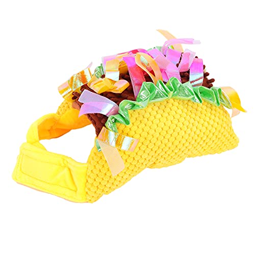 Hot -Dog -Kostüm, Lustige Haustier Hot Dog Kostüm Hundekleidung Party Kostüme Dackel Halloween Kostüme Hund für Große Hunde für Kleine Mittelgroße Hunde Katzen Haustiere Welpen Welpen (M) von TARSHYRY