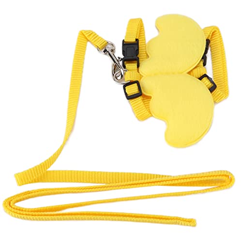 Hühnchengurt, Vogel Leine Haustier Ente Wandergurt Leine und Flügel Hen Hühner Gurt Huhn Outdoor Training Traktionseil für Hühnerente Gänse Henne Kleine Haustiere (S) von TARSHYRY
