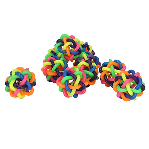 Hund Behandeln Ball, 10pcs Wiggle Ball Hundespielzeug Haustier Spielzeug Bunte Interaktive Kugeln Gummibälle für Hunde Katze Behandlungs Sound Zähne Reinigungstraining Kaut -Sound Spielzeug für Hund Behandeln Ball, 10pcs Wiggle Ball Hundespielzeug Haustier Spielzeug Bunte Interaktive Kugeln Gummibälle für Hunde Katze Behandlungs Sound Zähne Reinigungstraining Kaut -Sound Spielzeug für von TARSHYRY