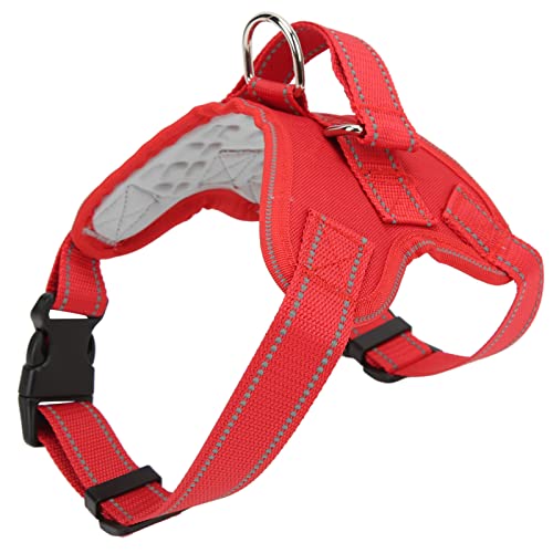 Hundegurt, Einstellbare Reflektierende Oxford -Haustierkabelbaum Haustier Sattelkabelbaum mit Einfacher Kontrolle Griff Katze Wandergurte Welpenkabelbaum und Leinen -Set Training für Hunde Haustiere Hundegurt, Einstellbare Reflektierende Oxford -Haustierkabelbaum Haustier Sattelkabelbaum mit Einfacher Kontrolle Griff Katze Wandergurte Welpenkabelbaum und Leinen -Set Training für Hunde Haustiere von TARSHYRY