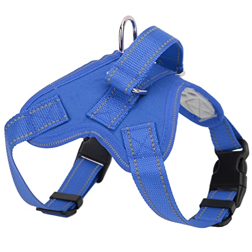 Hundegurt, Einstellbare Reflektierende Oxford -Haustierkabelbaum Haustier Sattelkabelbaum mit Einfacher Kontrolle Griff Katze Wandergurte Welpenkabelbaum und Leinen -Set Training für Hunde Haustiere von TARSHYRY