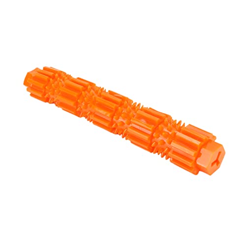 Hundeknochen Spielzeug, Hundemandtspielzeug für Aggressive Kauen Unzerstörbarer Hund Zahnbürste Stick Bone Hundezähne Reinigung Spielzeug Biss und Bürsten Hund für Kleine Mittelgroßen Großen (ORANGE) Hundeknochen Spielzeug, Hundemandtspielzeug für Aggressive Kauen Unzerstörbarer Hund Zahnbürste Stick Bone Hundezähne Reinigung Spielzeug Biss und Bürsten Hund für Kleine Mittelgroßen Großen (ORANGE) von TARSHYRY