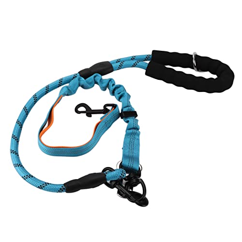 Hundeleine, Elastische Hundehunde Walking Leine Haustier Vorräte Leine für Hunde Hunde Leinen für Große Schwere Dut (Blue) von TARSHYRY