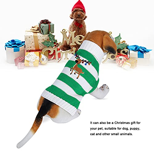 Hundepullover, Welpenpullover Haustier Warmes Wintermantel Kaltes Wetter Kabel Strickwege Hunde Kleidung Hundekleidung für Kleine Hunde für Kleine Mittelgroßen Mädchen Jungen Hundepapler Katze (XS) von TARSHYRY