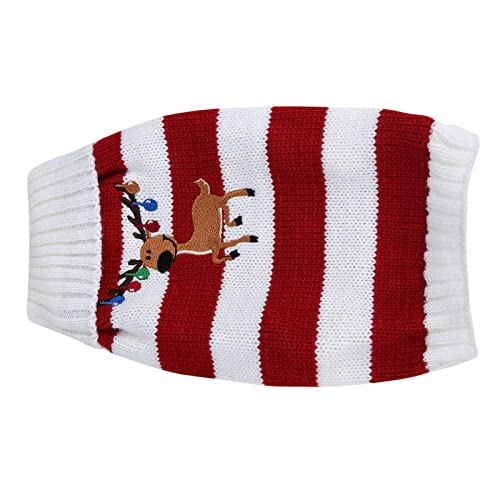 Hundepullover, Welpenpullover Haustier Warmes Wintermantel Kaltes Wetter Kabel Strickwege Hunde Kleidung Hundekleidung für Kleine Hunde für Kleine Mittelgroßen Mädchen Jungen Hundepapler Katze (XS) Hundepullover, Welpenpullover Haustier Warmes Wintermantel Kaltes Wetter Kabel Strickwege Hunde Kleidung Hundekleidung für Kleine Hunde für Kleine Mittelgroßen Mädchen Jungen Hundepapler Katze (XS) von TARSHYRY