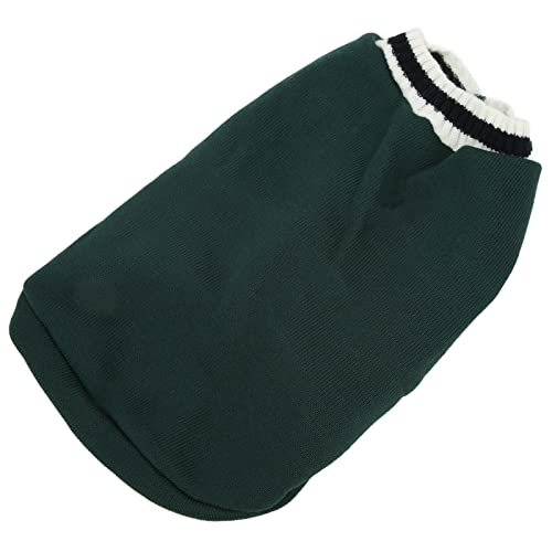 Hundepullover für Kleine Hunde, Hundeoutfits Gestrickt V Hals Pullover Weste Haustier Pullover Welpe Hund Westen für Kleine Hunde und Winter (M) von TARSHYRY