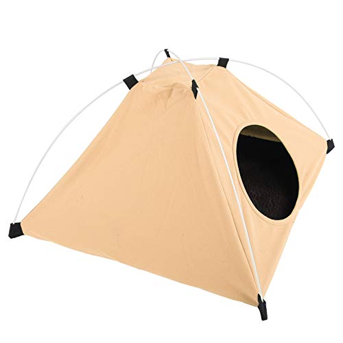 Hundzelt, Hundehaus Outdoor -Haustier -Playpen Camping Beach Sonne Unterkunft Kleiner Mittelhäuser Hundekäfig mit Plüschmatte Haustier Zelt Klapper Outdoor Katzenbettkenner Zwinger für Reisen (Khaki) Hundzelt, Hundehaus Outdoor -Haustier -Playpen Camping Beach Sonne Unterkunft Kleiner Mittelhäuser Hundekäfig mit Plüschmatte Haustier Zelt Klapper Outdoor Katzenbettkenner Zwinger für Reisen (Khaki) von TARSHYRY