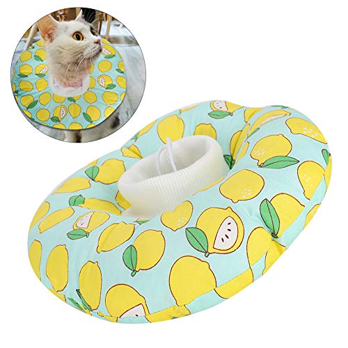 Katzenkegelkragen Weiche, Verstellbare Nacken Elizabethaner Kragen Katzenkegel, um Nicht Mehr den Elisabethanischen Kragen für Katzenkatze Donut - für Kleine Bis Große Katzenkätzchen nach der (L) von TARSHYRY