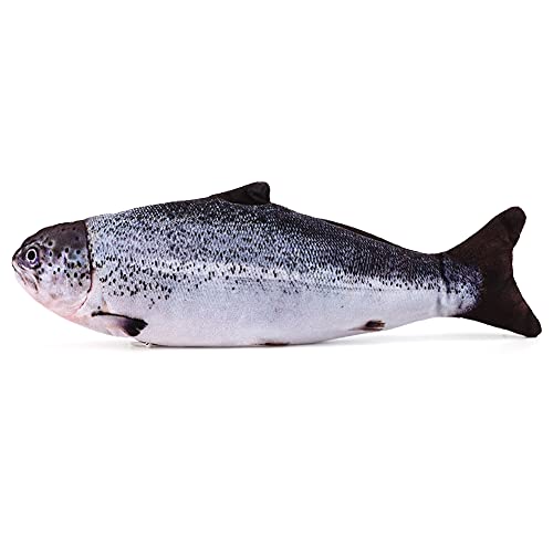 Katzenspielzeug, Interaktives Katzenspielzeug USB -Reabel, Katze Fischspielzeug Elektrische Simulation Künstlicher Fischkatze Spielt Toys Flopping Fish Cat Toy Fish Catnip Spielzeug für Innenkatzen Katzenspielzeug, Interaktives Katzenspielzeug USB -Reabel, Katze Fischspielzeug Elektrische Simulation Künstlicher Fischkatze Spielt Toys Flopping Fish Cat Toy Fish Catnip Spielzeug für Innenkatzen von TARSHYRY