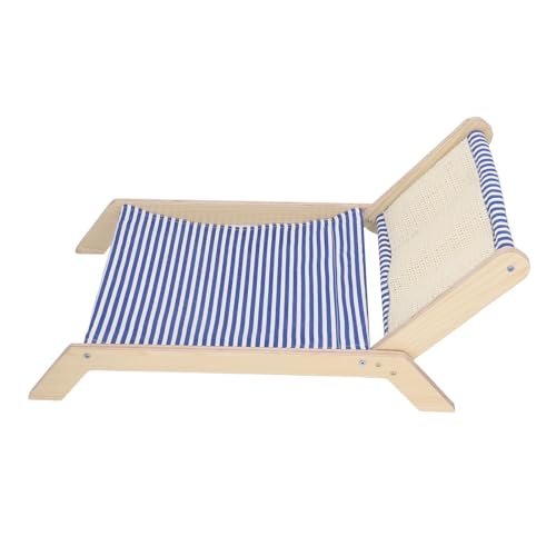 Katzenstuhl, Katzenschwung Erhöhte Katzenbetten Katzenkratzer Lounge Katze Mini -Strandstuhl mit Kokosnusskratzer nach Katze Couch für Innenkatzen, Welpe, Kaninchen Katzenstuhl, Katzenschwung Erhöhte Katzenbetten Katzenkratzer Lounge Katze Mini -Strandstuhl mit Kokosnusskratzer nach Katze Couch für Innenkatzen, Welpe, Kaninchen von TARSHYRY