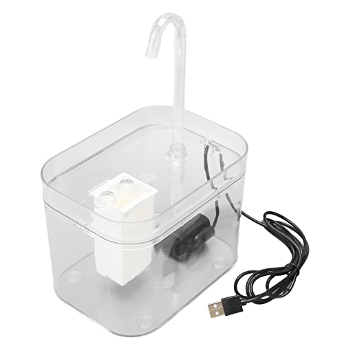 Katzenwasserbrunnen, Katzenbrunnen Zum Trinken von 1,5 L Großer Kapazität Haustier -Trinkbrunnen Automatische Katzen -Fütterungsversorgungsversorgungen Katzenwasserspender für Katzen, Hunde, Mehrere Katzenwasserbrunnen, Katzenbrunnen Zum Trinken von 1,5 L Großer Kapazität Haustier -Trinkbrunnen Automatische Katzen -Fütterungsversorgungsversorgungen Katzenwasserspender für Katzen, Hunde, Mehrere von TARSHYRY