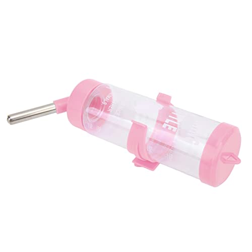 Kleine Tierwasserflasche, Hamster Wasserflasche Kleine Tierische Wasserflasche Kaninchen Meerschweinchenwasserflasche Keine Tropfhasen Hängende Wasserbrunnen Automatisch Meerschweinchen (250 ml) von TARSHYRY