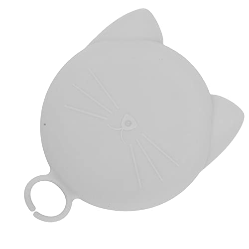 TARSHYRY Cat Food Top, Dose Deckel Weiche Gummi -Hunde Katzenfutter Können Universelle Haustierfutter Dose Deckel abdecken. (Grey) von TARSHYRY