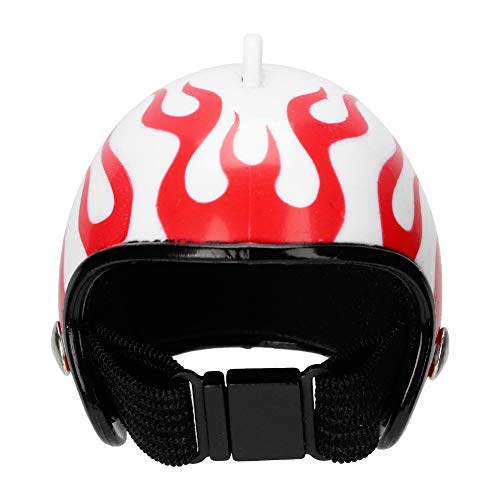 TARSHYRY Hühnerhelm, Hühner Helm Lustige Vogelhähnen Hut Kopfbedeckung Kleiner Haustier -Hutkostüme Accessoires Hühnchen Huthüche für Echte Hühner für Hühnervogel Shoteset (Flamme) von TARSHYRY