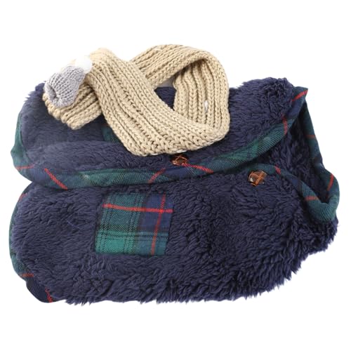 TARSHYRY Hund Winterkleidung Warmes Gemütliches Haustier -Outfit für Kleine Hunde Pommerianische Pudel Bichon Frise (M) von TARSHYRY