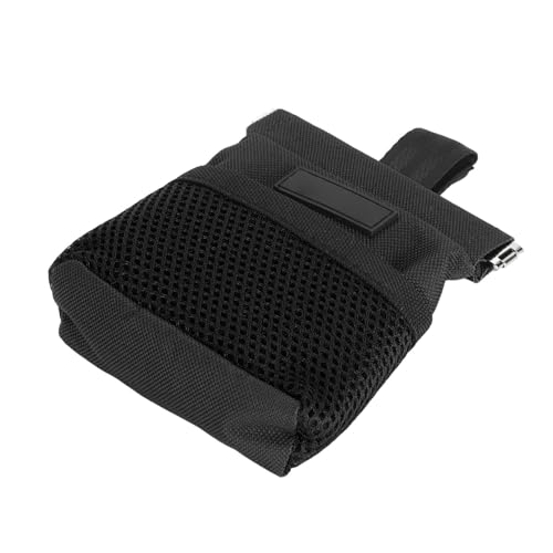 TARSHYRY Hundepackungen Zum Wandern, Tatbeutel für Haustiertraining Welpe Hunde -Snack -Belohnungstaschen Köderbeutel Hundebecheträgerhalter mit Taille Clamp/Holder Hunde Behandeln Beutel für (Black) von TARSHYRY